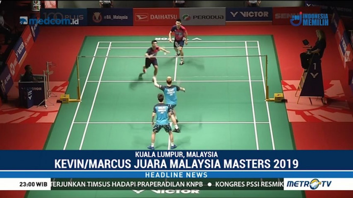 Kevin/Marcus Juara Malaysia Masters 2019