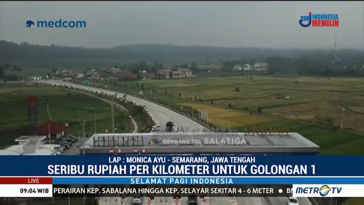 3 Ruas Tol Trans Jawa di Jateng Mulai Berbayar