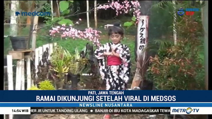 Wisata Swafoto di Lokasi Bisnis Bunga