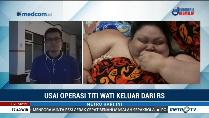 Titi Wati Tidak Perlu Pendampingan Tenaga Medis di Rumah