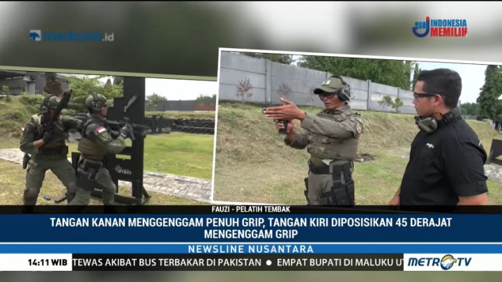 Latihan Tempur Ala Batalyon Intai Amfibi Marinir