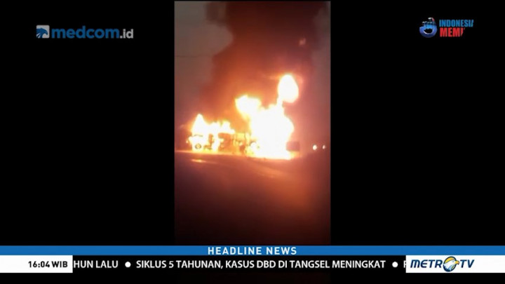 Bus Tabrak Truk Diesel, 27 Orang Tewas