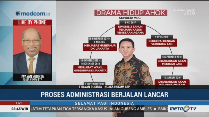 Pembebasan Basuki Tjahaja Purnama