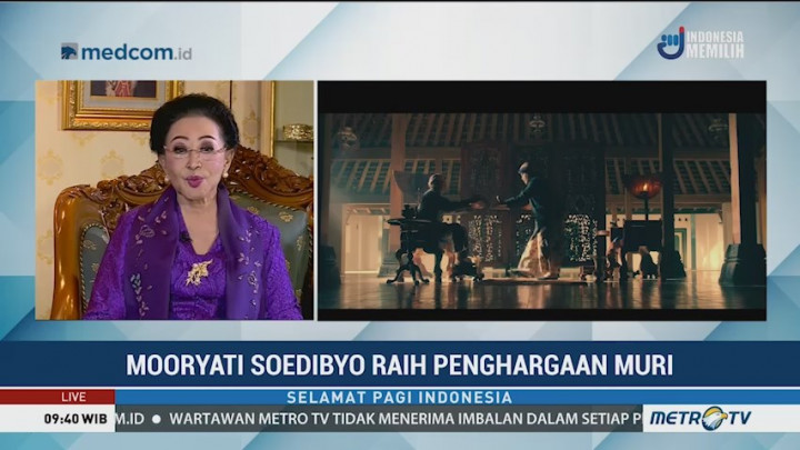 Mooryati Soedibyo, Peraih Gelar Eksekutif Produser Tersenior di Dunia (2)