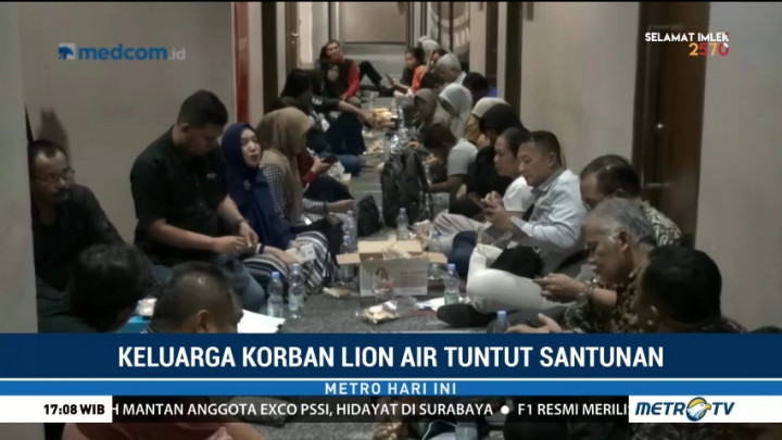 Keluarga Korban Lion Air JT610 Tuntut Santunan