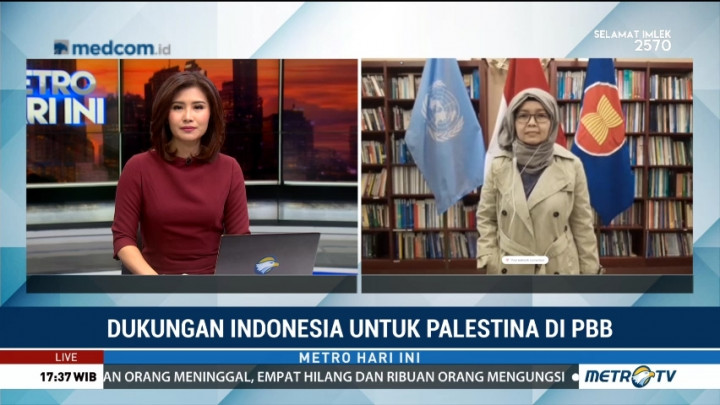 Palestina Apresiasi Dukungan Indonesia di Debat Terbuka DK PBB