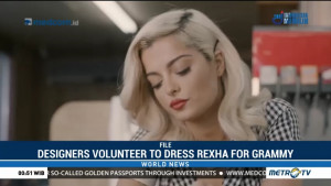 Designers Volunteer to Dress Rexha for Grammy