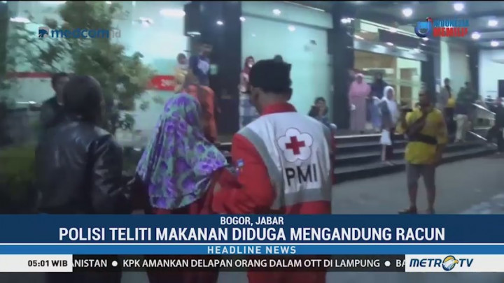 43 Warga Bogor Keracunan Makanan