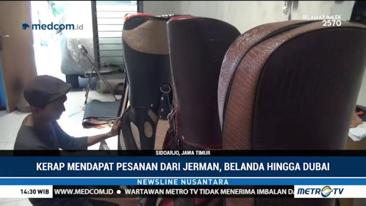 Tas Golf Sidoarjo Tembus Pasar Eropa dan Timur Tengah