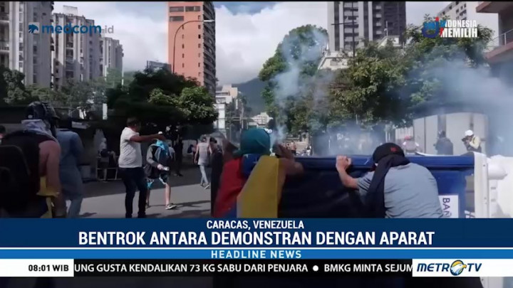 Bentrok di Venezuela, Tujuh Orang Tewas