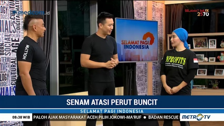 Senam Atasi Perut Buncit (1)