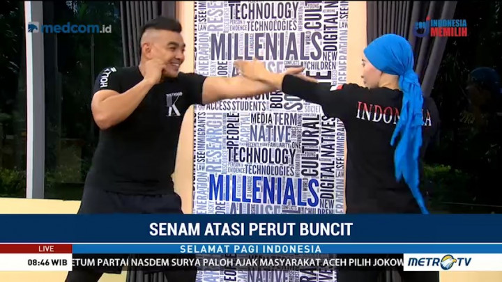 Senam Atasi Perut Buncit (2)