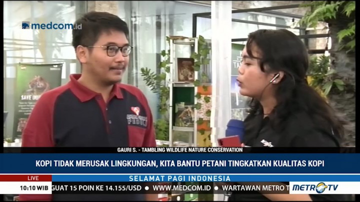 Unik, Minum Kopi Sambil Mendukung Konservasi Alam