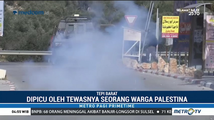 Bentrok Pasukan Israel dan Warga Palestina Kembali Pecah di Tepi Barat