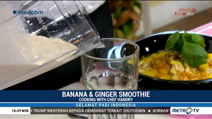 Cooking with Chef Handry: Laksa Ayam dan Banana & Ginger Smoothie (2)