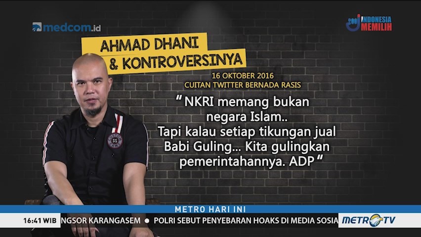 Catatan Krontroversial Ahmad Dhani