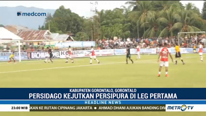 Persipura Kalah 0-1 dari Persidago Gorontalo