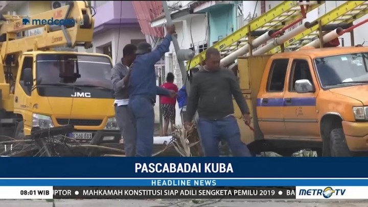 Badai Terjang Kuba, 3 Orang Tewas dan 172 Terluka