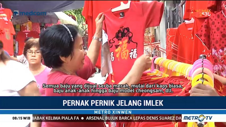 Baju Bertema Imlek Laris Manis