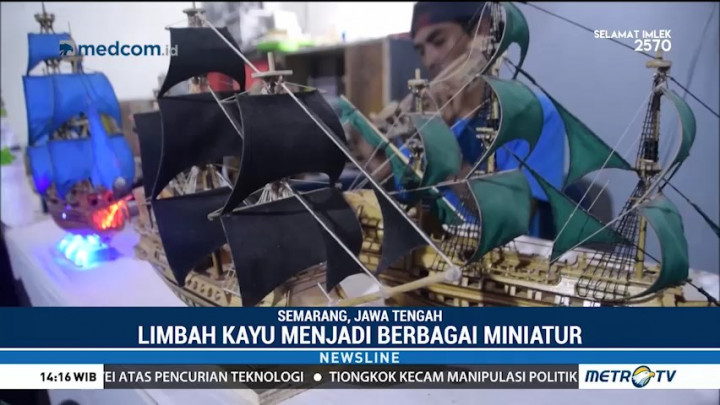 Kreasi Limbah Kayu dari Balik Jeruji