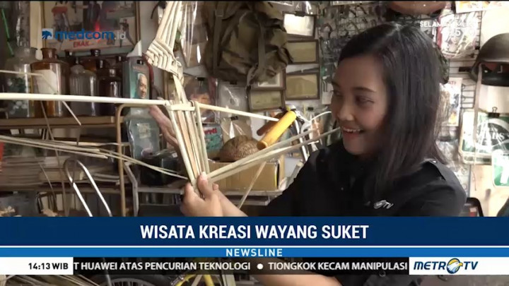 Wisata Kreasi Wayang Suket