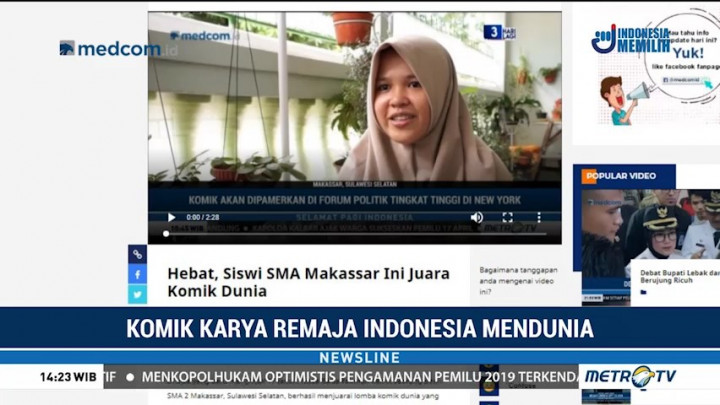 Komik Karya Remaja Indonesia Mendunia