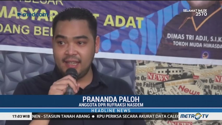 NasDem Perjuangkan RUU Masyarakat Adat Jadi Prioritas DPR