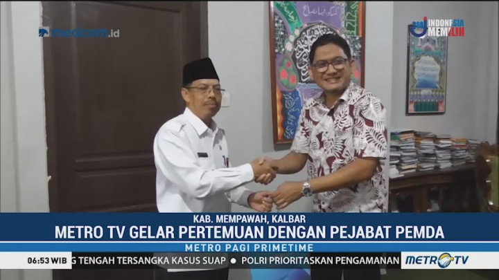 Pemkab Mempawah Jalin Kerja Sama dengan Metro TV