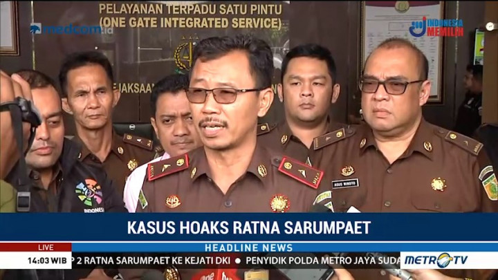 Ratna Sarumpaet Kembali Ditahan di Polda Metro Jaya