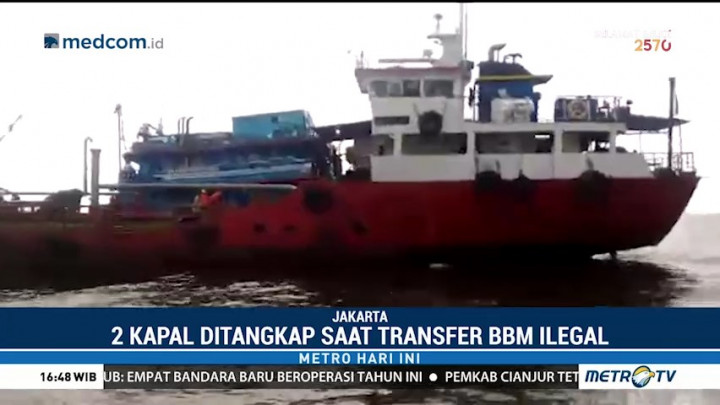 Bakamla Gagalkan Penyelundupan BBM di Teluk Jakarta