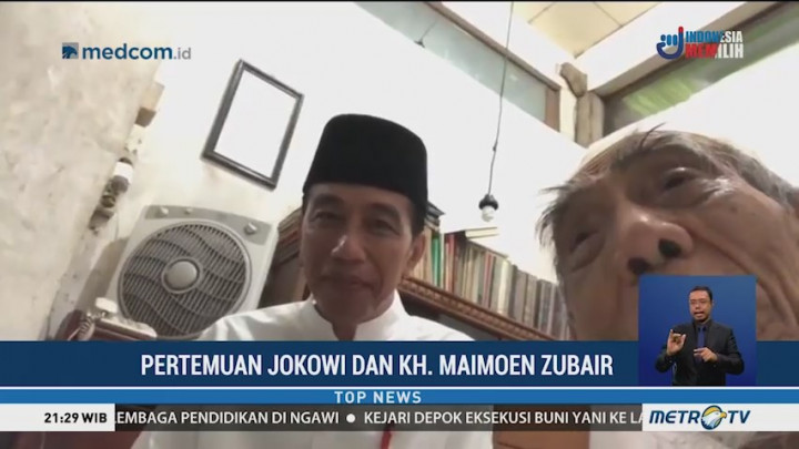 Pesan KH Maimoen Zubair untuk Jokowi