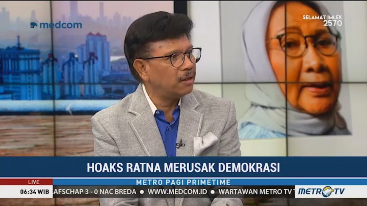 Hoaks Ratna Merusak Demokrasi?