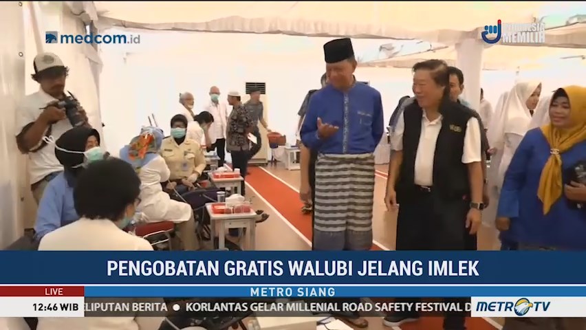 Walubi Gelar Pengobatan Gratis Sambut Imlek
