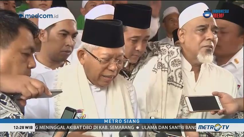 Ma'ruf Amin Singgung Alasannya Bersedia Dampingi Jokowi