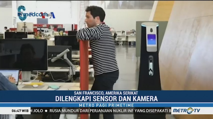 Robot Penjaga Keamanan Kantor