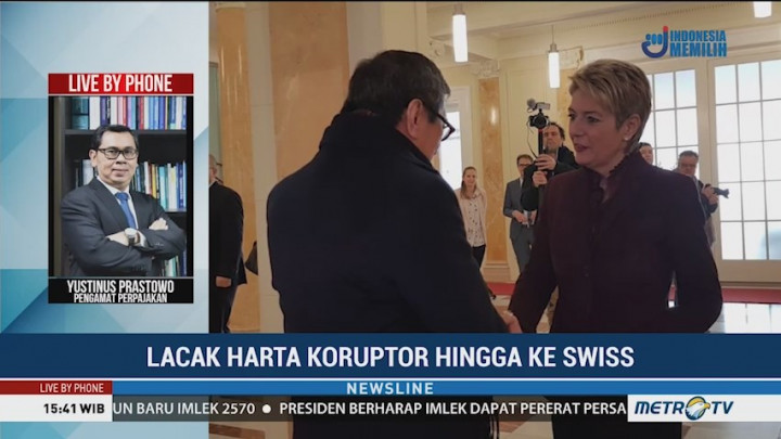 Swiss Bantu RI Melacak Harta Koruptor