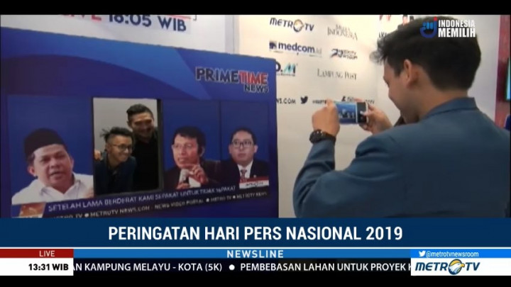 Meriahnya Peringatan Hari Pers Nasional 2019