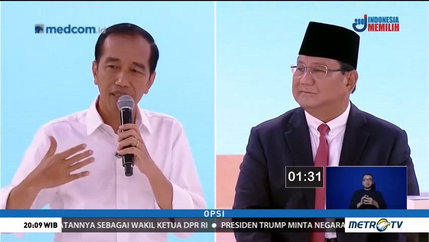 Opsi - Debat Capres, Siapa Juara? (1)