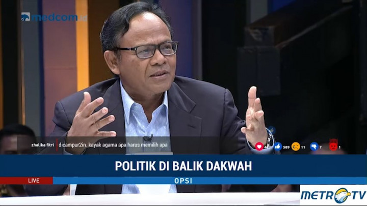 Komaruddin Hidayat: Doa Neno Warisman Cuma Hiburan Politik