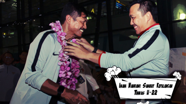 Sorak Sorai Suporter Sambut Timnas U-22