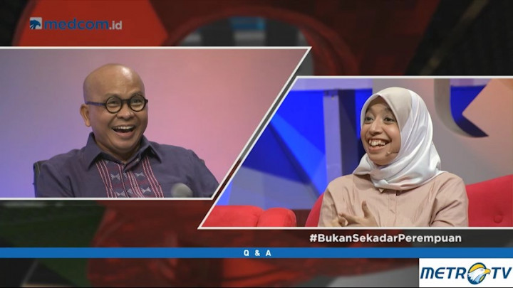 Semangat Sakdiyah Ma'ruf Mengikis Anggapan <i>Women are Not Funny</i>