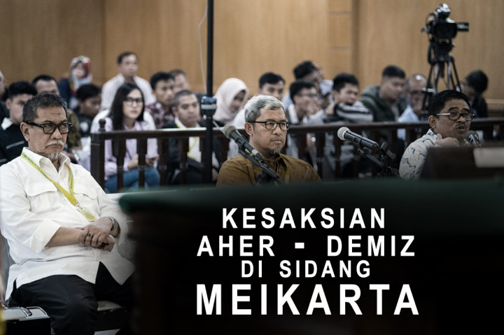 Kata  Aher soal pertemuannya dengan Neneng di Moscow