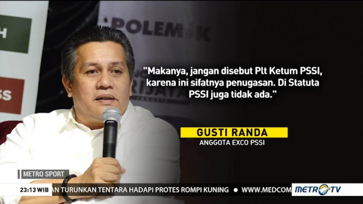PSSI Tanggapi Status Gusti Randa