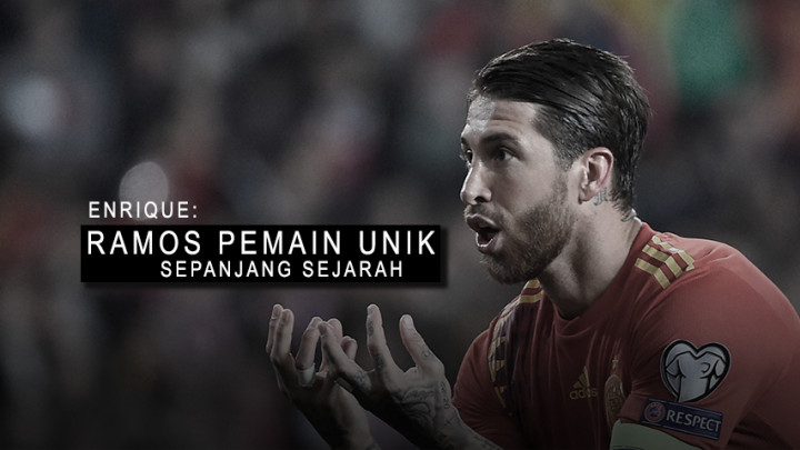 Enrique: Ramos Pemain Unik Sepanjang Sejarah