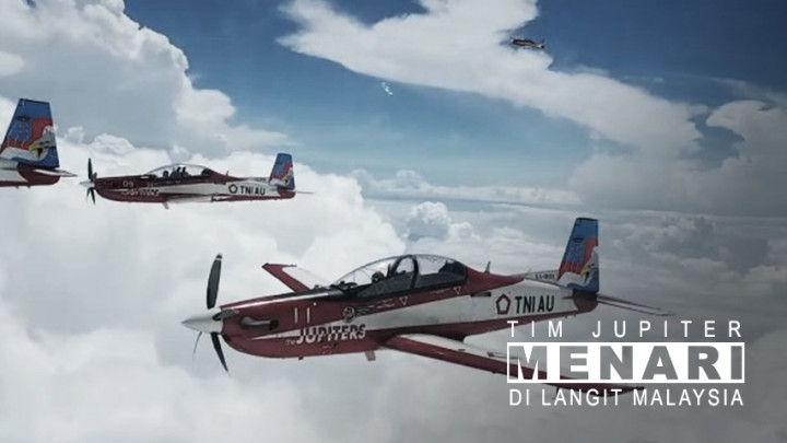 Tim Jupiter 'Menari' di Langit Malaysia