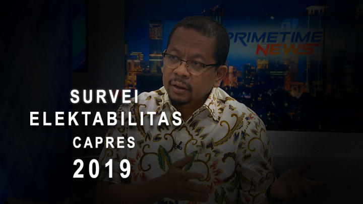 Highlight Primetime News - Survei Elektabilitas Capres 2019