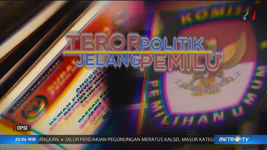 Teror Politik Jelang Pemilu (1)