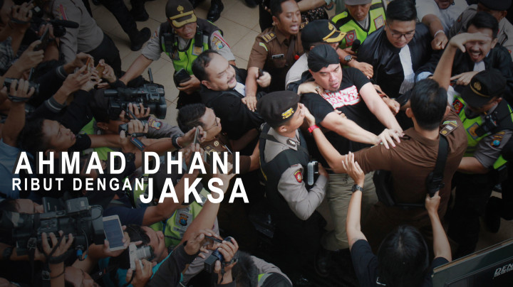 Ahmad Dhani Ribut Dengan Jaksa Pengawal