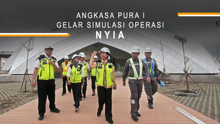 Angkasa Pura I Gelar Simulasi Operasi NYIA
