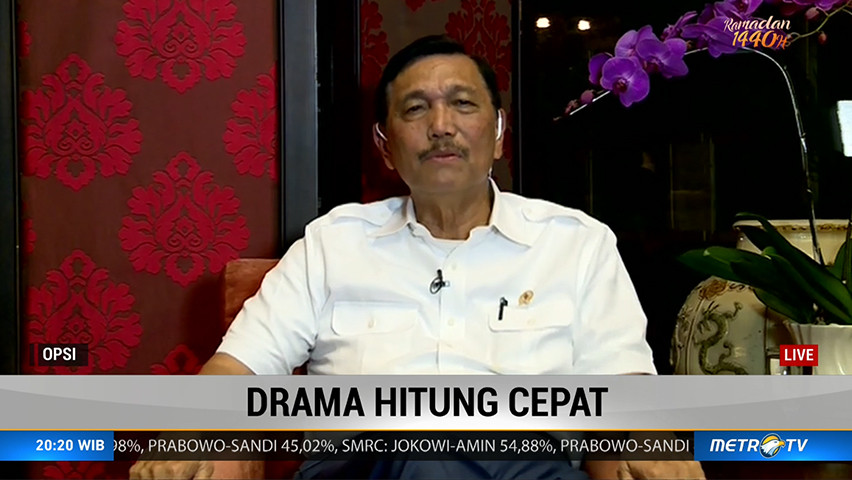 Luhut : Pertemuan dengan Prabowo Hanya Makan Siang Biasa